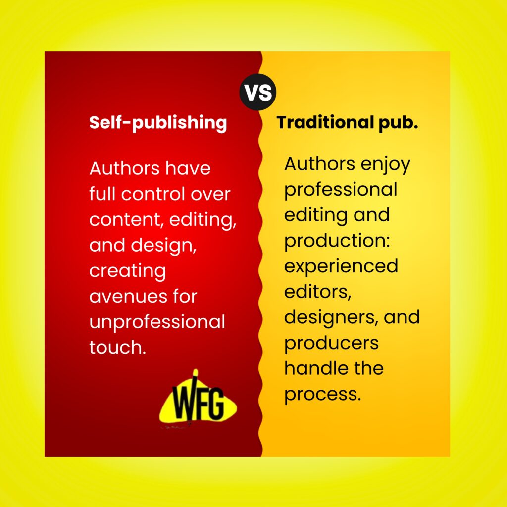 Self-Publishing vs. Traditional Publishing